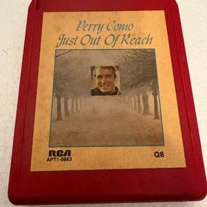 Perry Como Just Out Of Reach 8-Track Tape